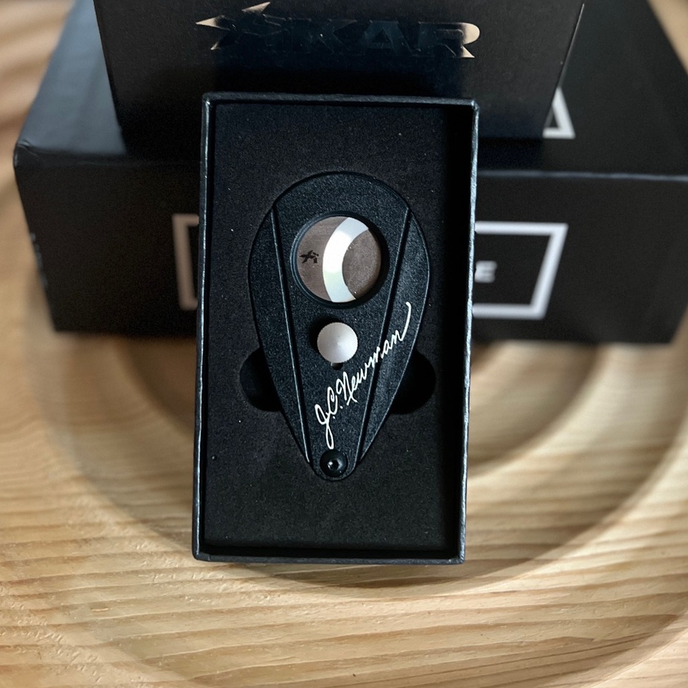 Black and Silver JC Newman Xikar Cigar Cutter - Picture 3 of 3